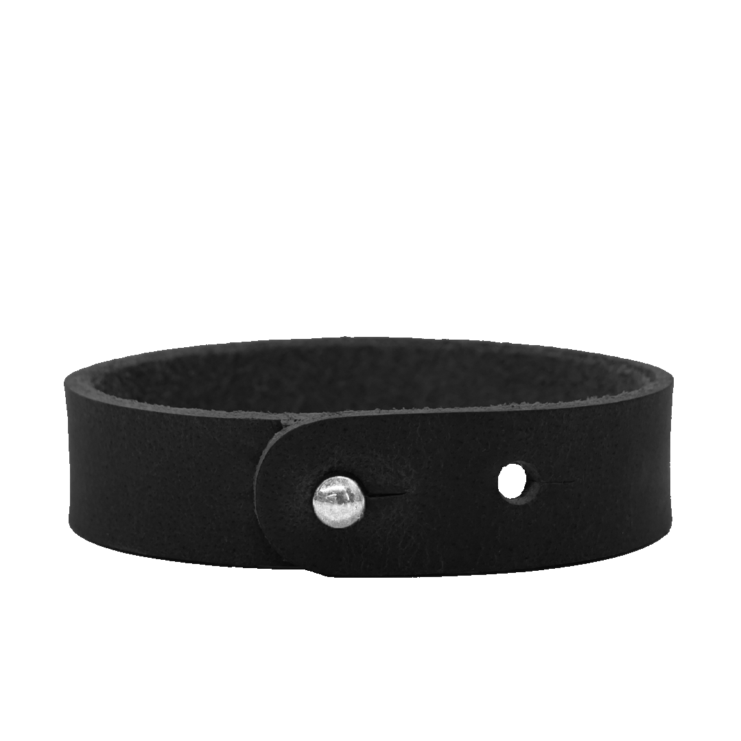 Tuckerman Button Stud Bracelet - Black