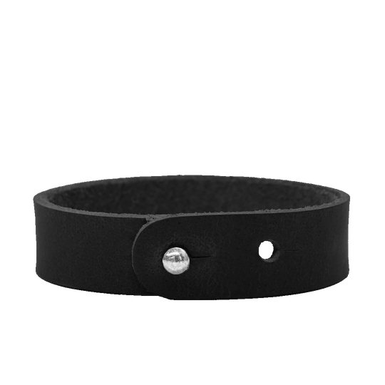 Tuckerman Button Stud Bracelet - Black