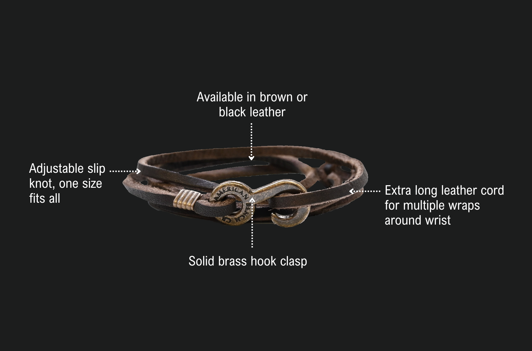 Bootlegger Wrap Bracelet A+ Content