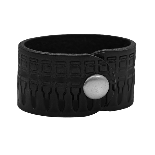 Cartridge Cuff Bracelet - Black - Back