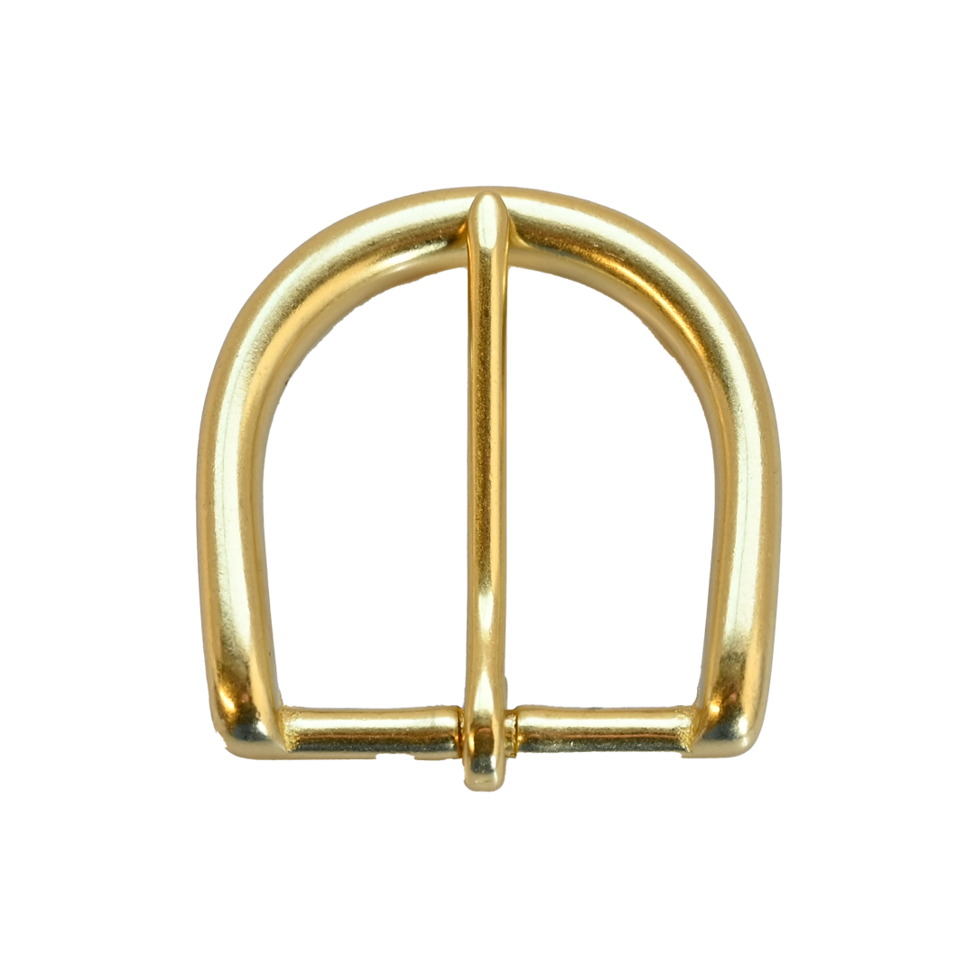 Brass belt buckle - filigree belt
