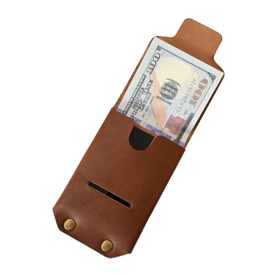 Revere Wallet open with money