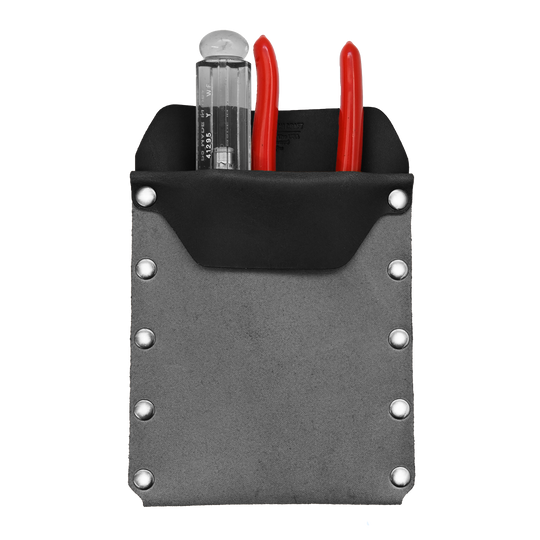 Black leather Tool Pocket Protector