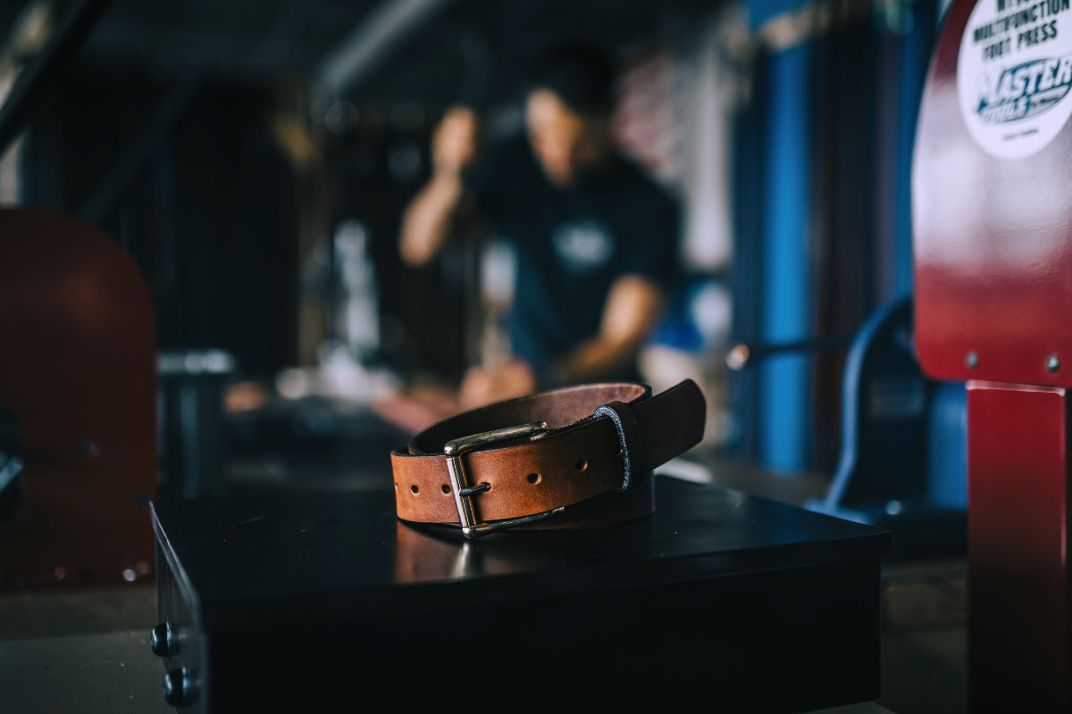 Full Grain Leather Belt Slider Photo