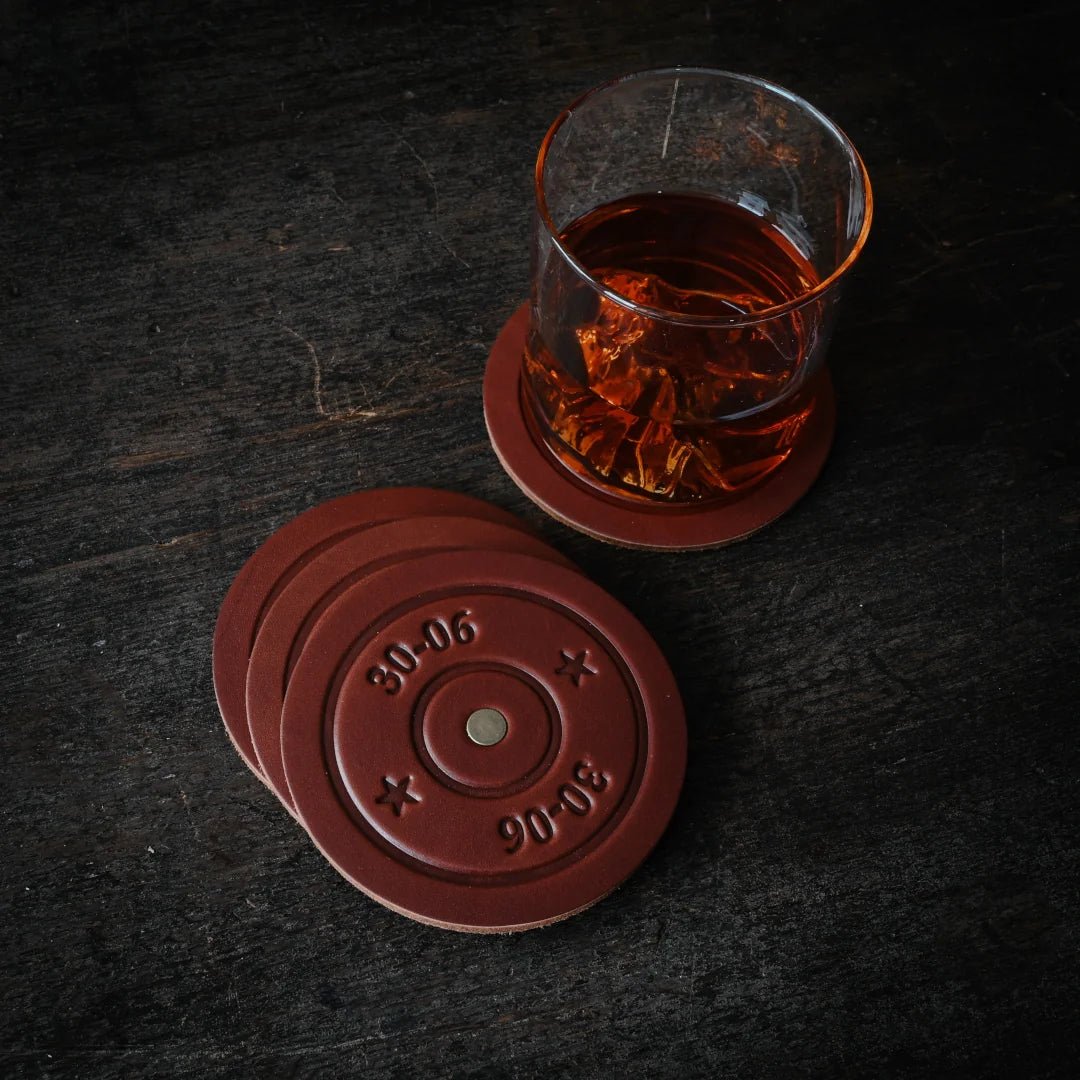 Bullet Coasters--American Bench Craft-ABC-HKO-COA-BL-308