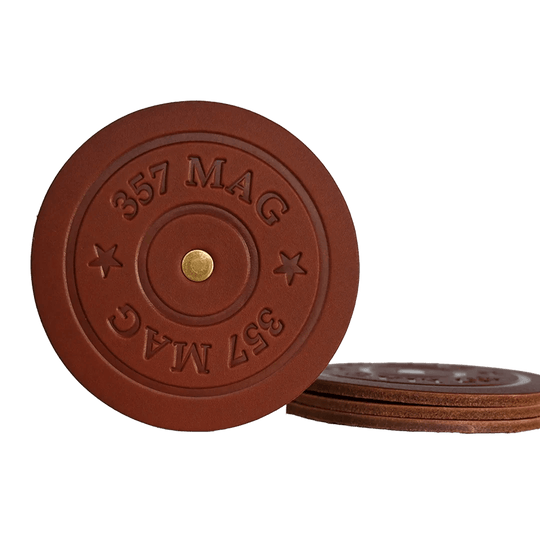 Bullet Coasters--American Bench Craft-ABC-HKO-COA-BR-357