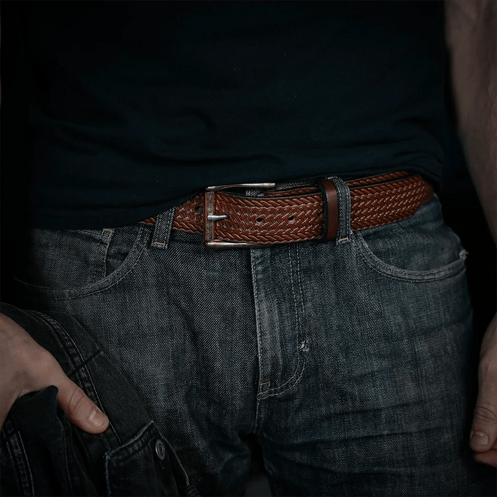 Badlands Belt--American Bench Craft-ABC-BL-BB-BR-BR-30