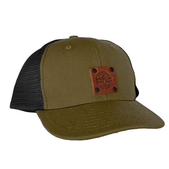 American Trucker Hat--American Bench Craft-ABC-GR-BC-OD