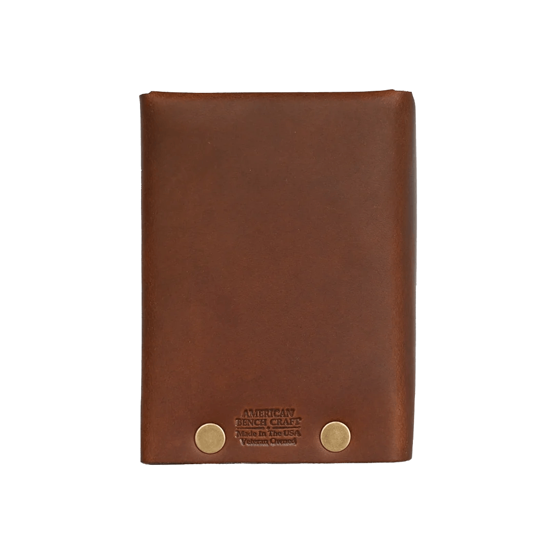 Hammer Riveted Wallet--American Bench Craft-ABC-WCJ-HRW-BR-NI