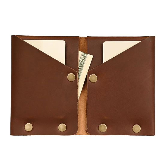 Hammer Riveted Wallet--American Bench Craft-ABC-WCJ-HRW-BR-NI