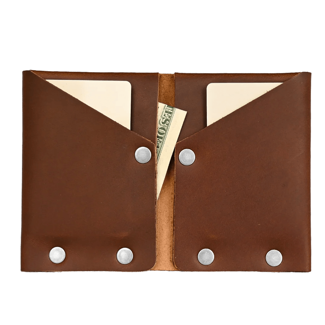 Hammer Riveted Wallet--American Bench Craft-ABC-WCJ-HRW-BR-NI