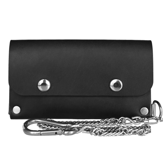 Biker Chain Wallet--American Bench Craft-ABC-WCJ-BW-BL