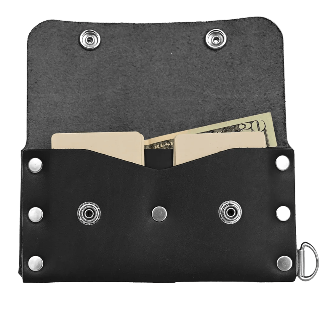 Biker Chain Wallet--American Bench Craft-ABC-WCJ-BW-BL