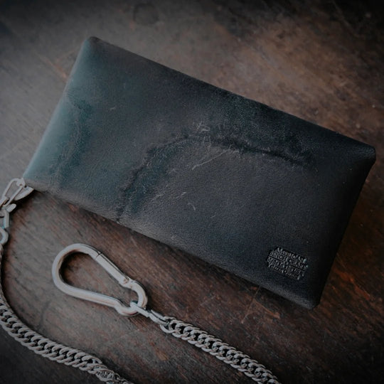 Biker Chain Wallet - Cattle Brand--American Bench Craft-ABC-SCAR-BIK