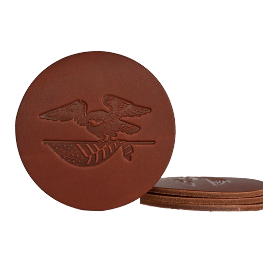 Patriotic Coasters--American Bench Craft-ABC-HKO-COA-BR-EAG