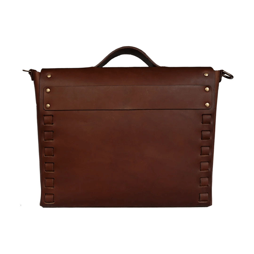 Endurance Satchel--American Bench Craft-ABC-BAG-END-BR-AB