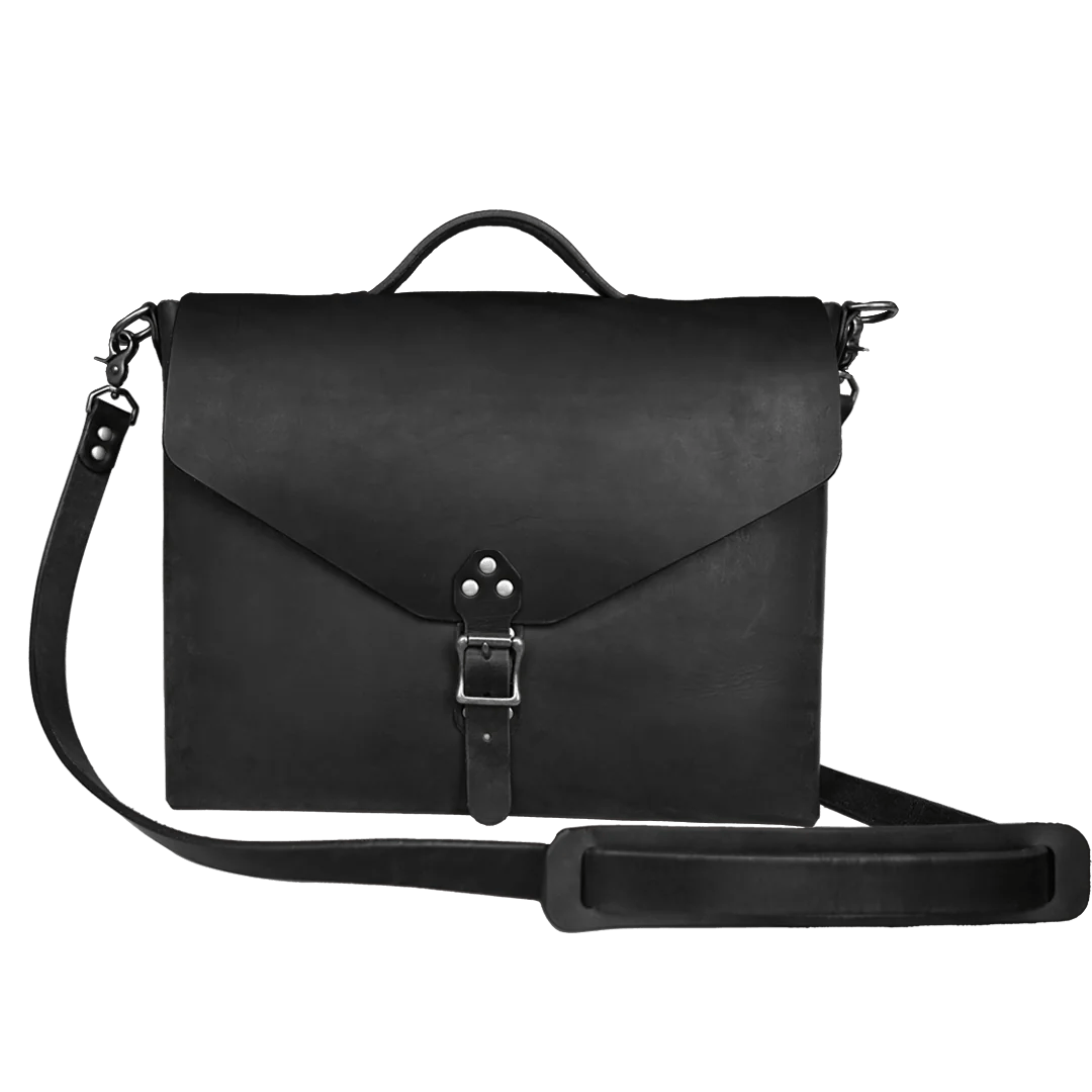 Endurance Satchel--American Bench Craft-ABC-BAG-END-BL-NI