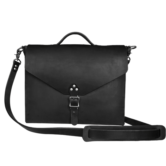 Endurance Satchel--American Bench Craft-ABC-BAG-END-BL-NI
