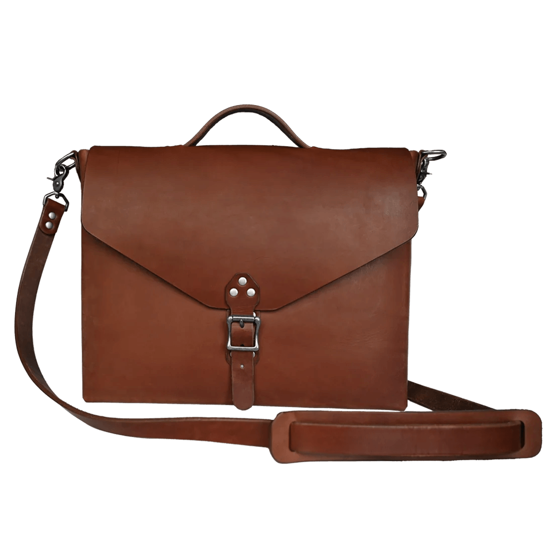 Endurance Satchel--American Bench Craft-ABC-BAG-END-BR-NI