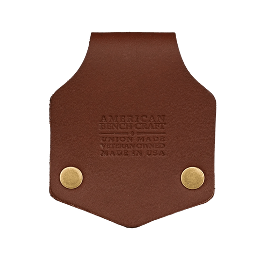 Clip Knife Sheath--American Bench Craft-ABC-TOL-SPAD-SM-BL-BR