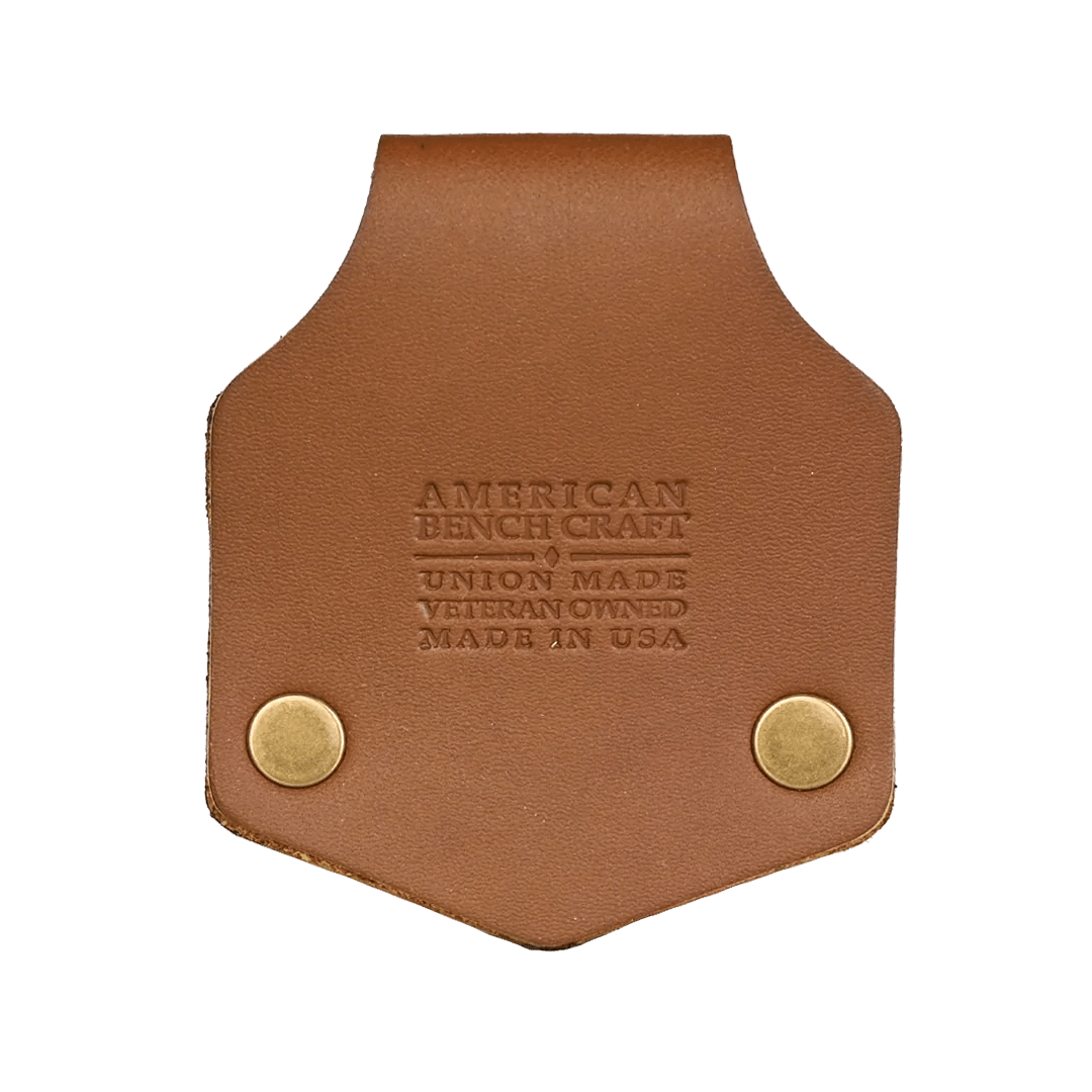 Clip Knife Sheath--American Bench Craft-ABC-TOL-SPAD-SM-BL-BR