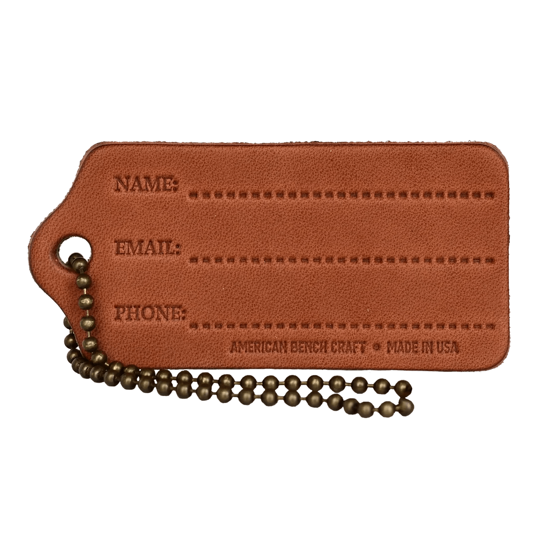 Write-On Luggage Tag  American Bench Craft