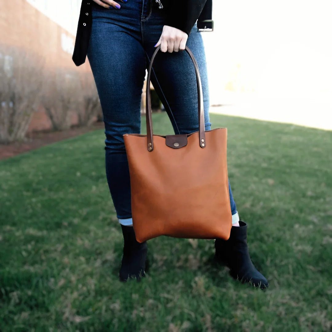 Rosie The Riveted Tote--American Bench Craft-ABC-RRT-TAN