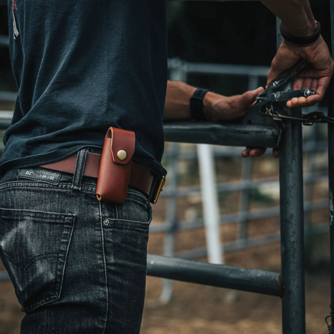 Leather Multi-Tool Sheath - American Bench Craft