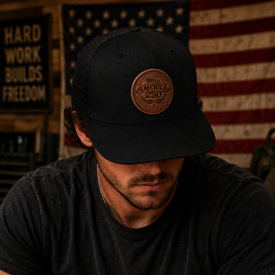 250th Hat - Black