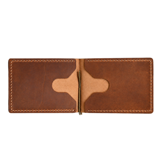 Bar Clip Wallet Opened Empty