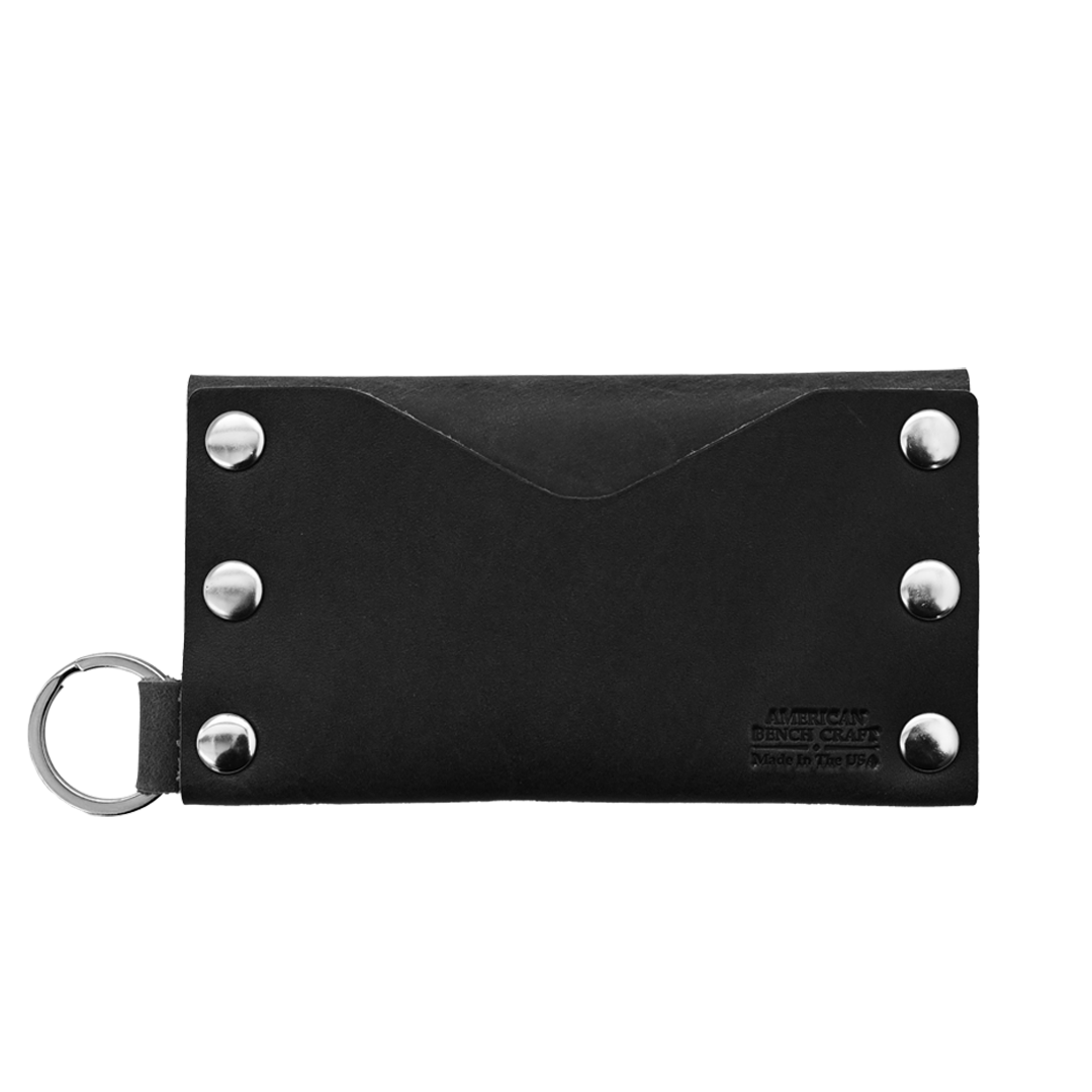 Keychain Cardholder Black Nickel Back