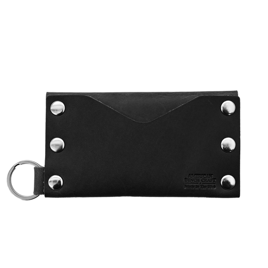 Keychain Cardholder Black Nickel Back