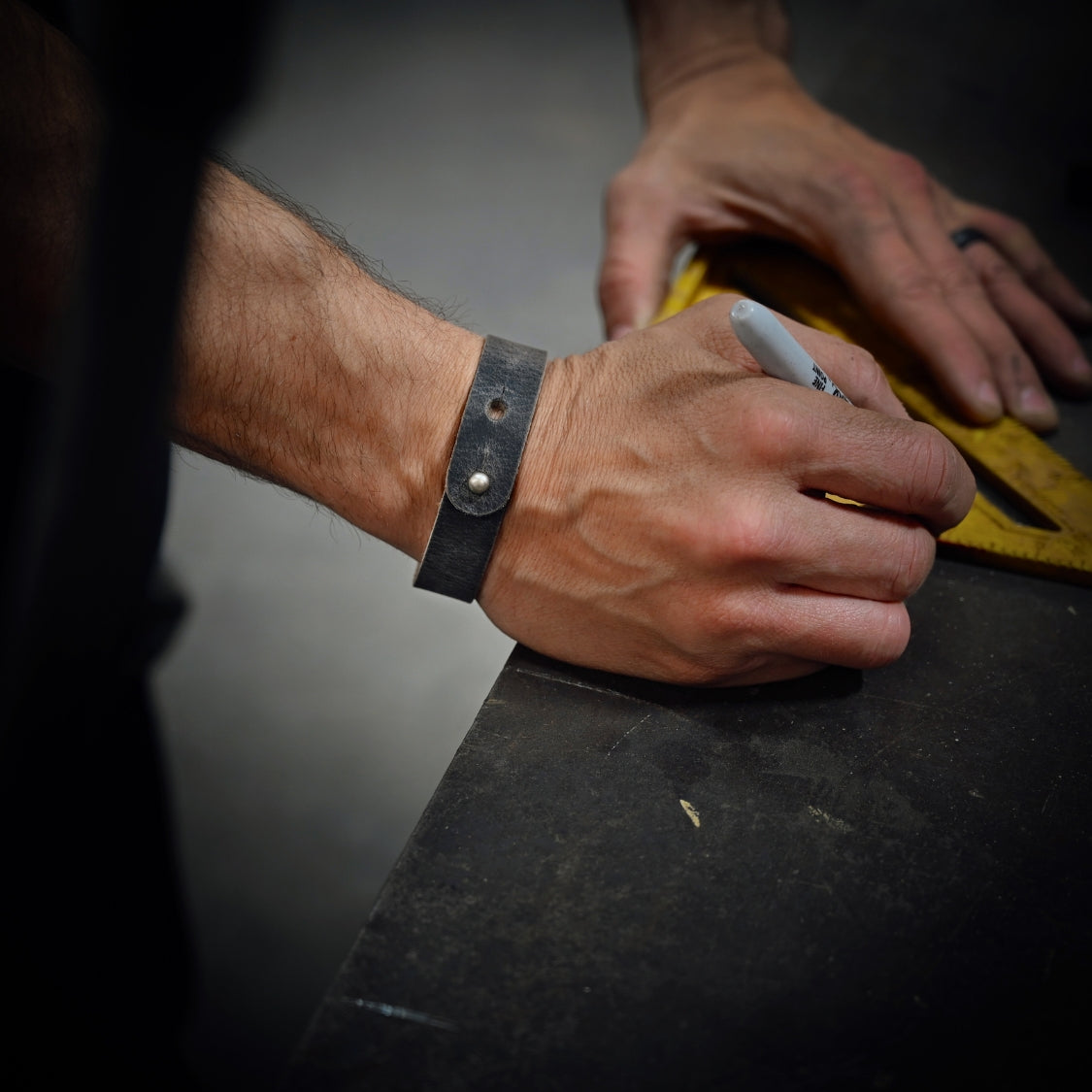 Canyon Button Stud Bracelet | American Bench Craft