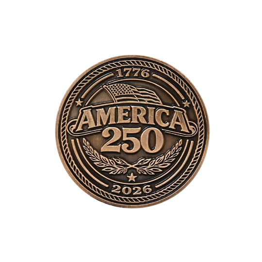 ABC/America 250 Challenge Coin - Front