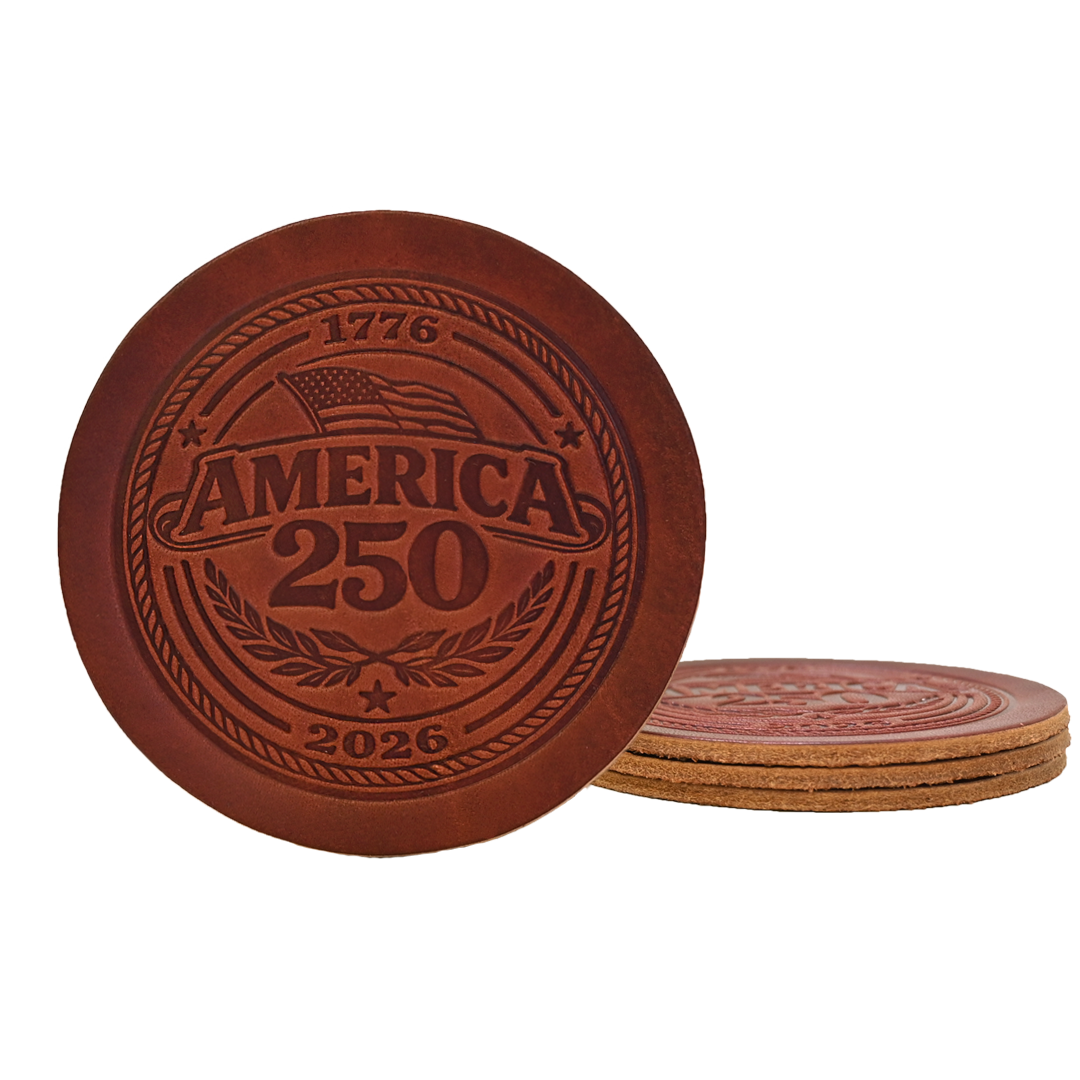 250th Anniversary Coasters - Brown
