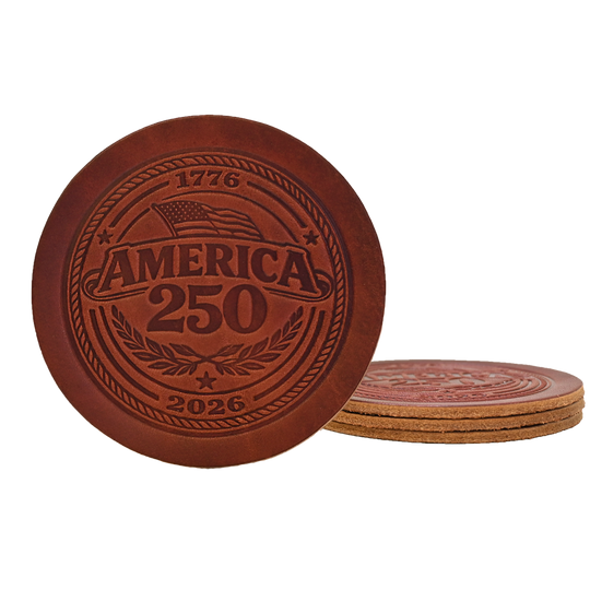 250th Anniversary Coasters - Brown