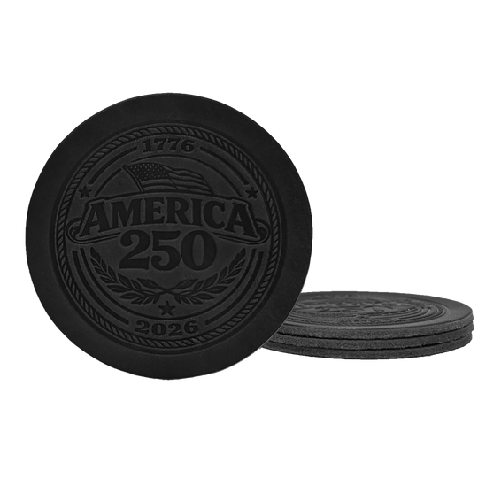 250th Anniversary Coasters - Black