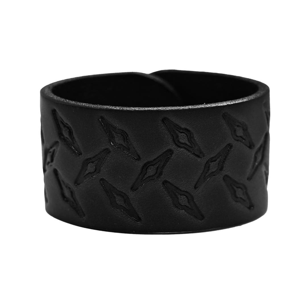 Diamond Plate Cuff - Black