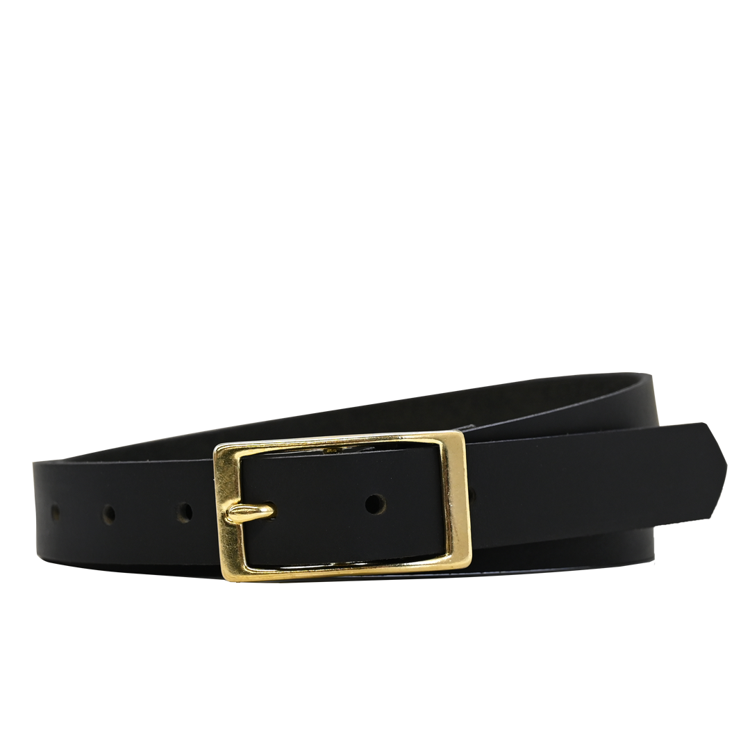 Legacy Belt - Black - Brass