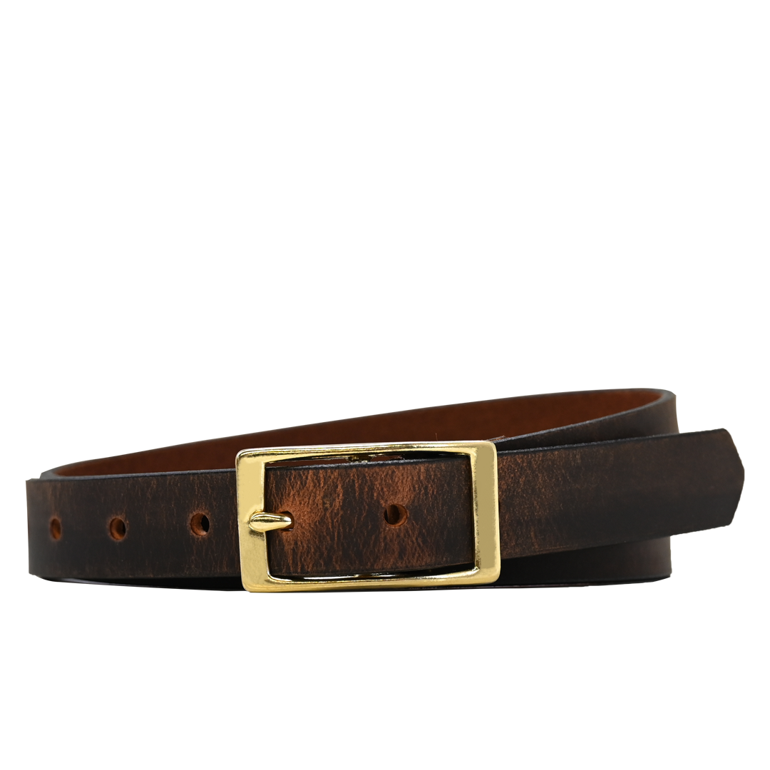 Legacy Belt - Brown - Brass