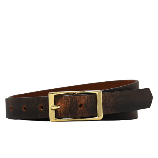 Legacy Belt - Brown - Brass