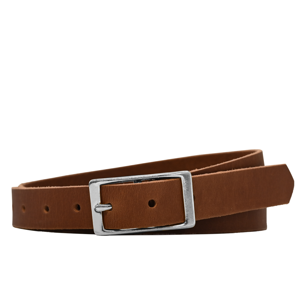 Legacy Belt - Tan - Nickel