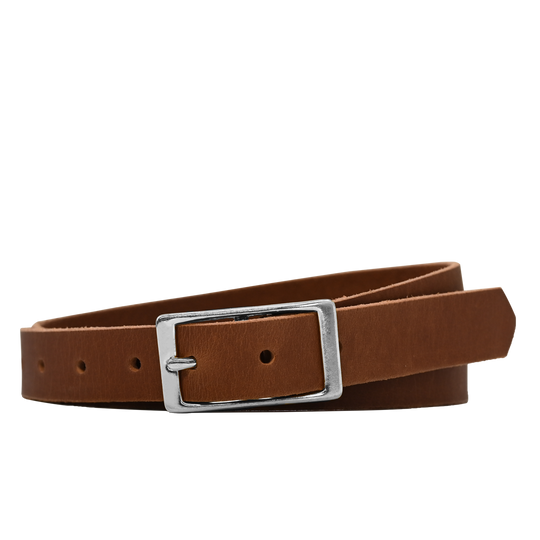 Legacy Belt - Tan - Nickel