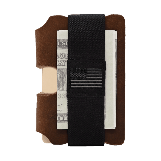 EDC Wallet - Brown Leather