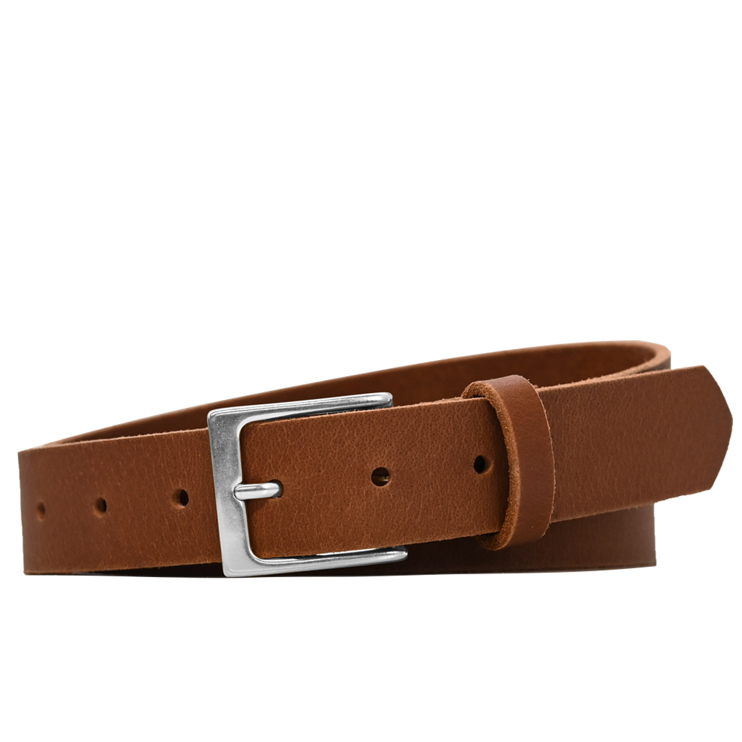 Jackson Belt - Tan - Nickel