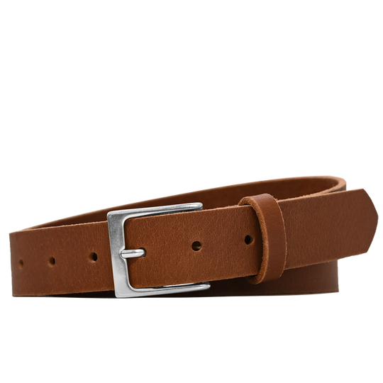 Jackson Belt - Tan - Nickel