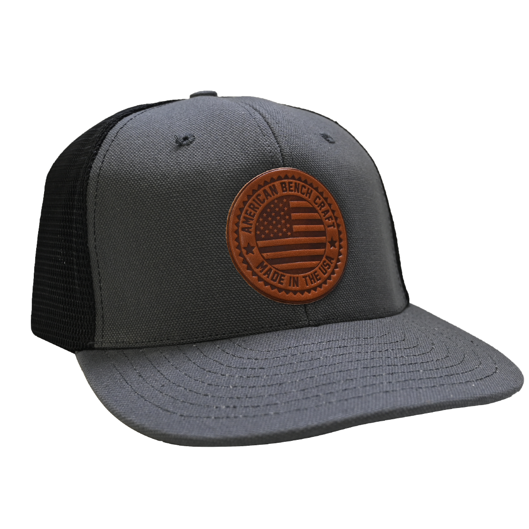 Stars & Stripes Hat - Charcoal