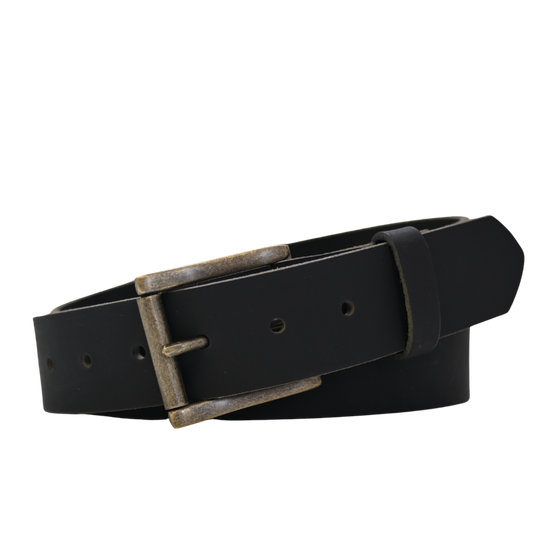 Huntington Belt - Black Leather