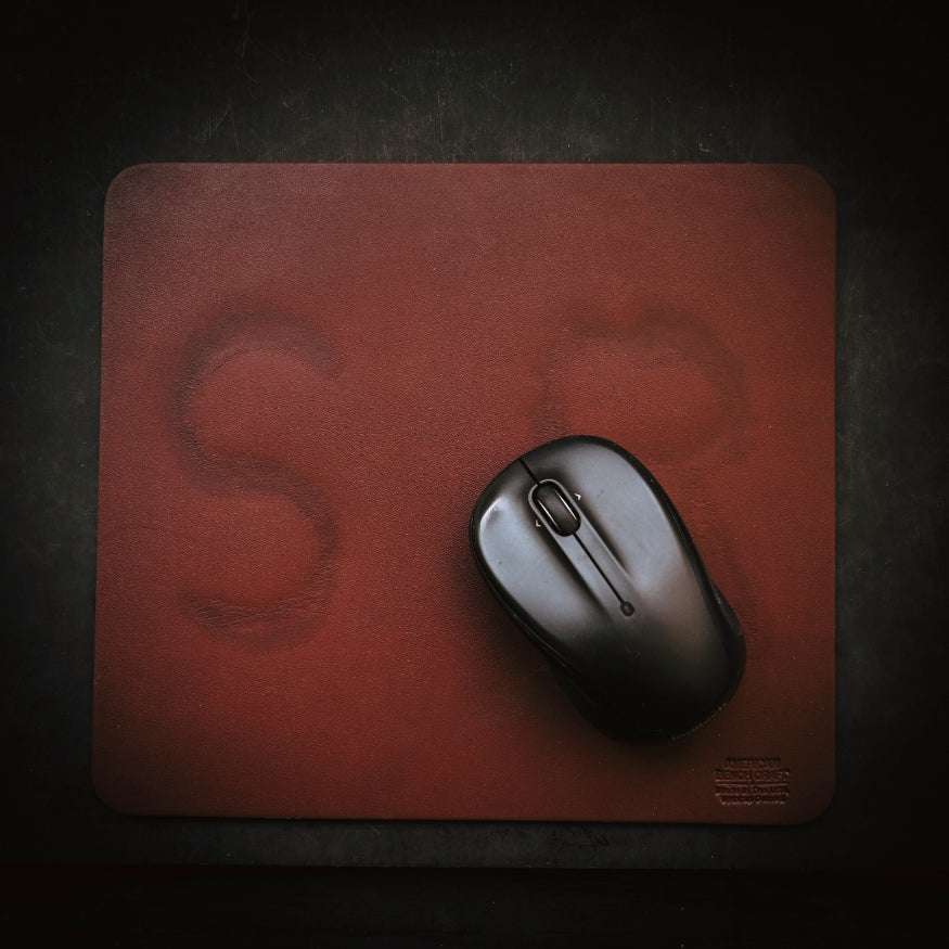 Scarred Mouse Pad #1 with mouse