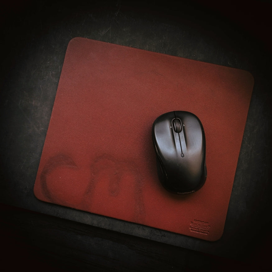 Scarred Mouse Pad #4 with mouse